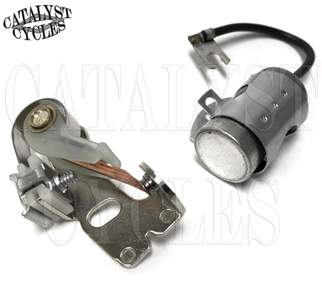 Ignition Points & Condenser for Harley Points and Condenser for