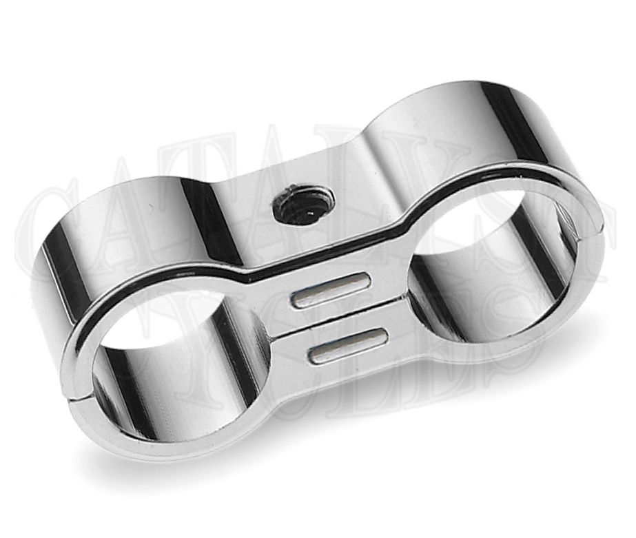 CHROME HOSE SEPARATOR MILLED BILLET HOSE SEPARATOR FITS 5/16 3/8 I.D & 5/8 O.D eBay