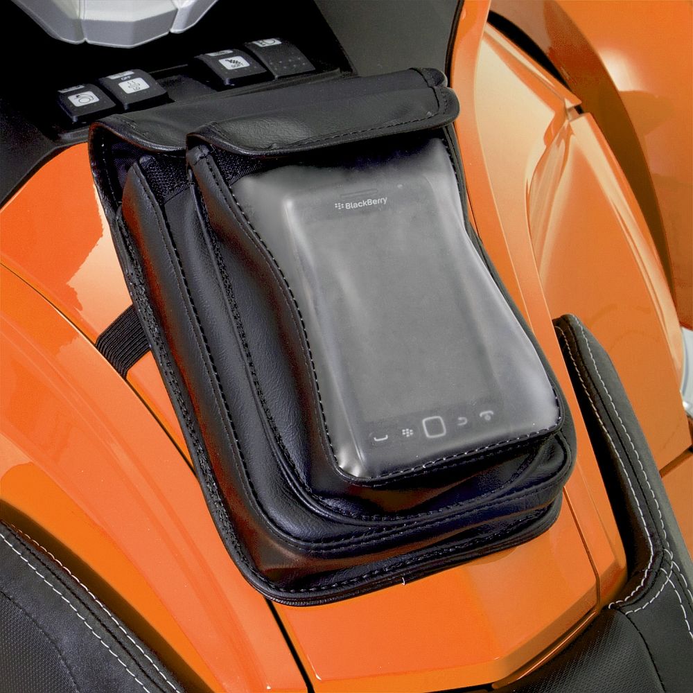 CAN AM SPYDER TANK POUCH HOPNEL PREMIUM DOUBLE POCKET TANK POUCH
